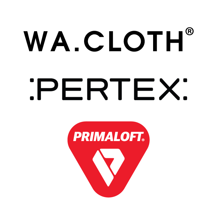 WA.CLOTH、PERTEX、PRIMALOFT